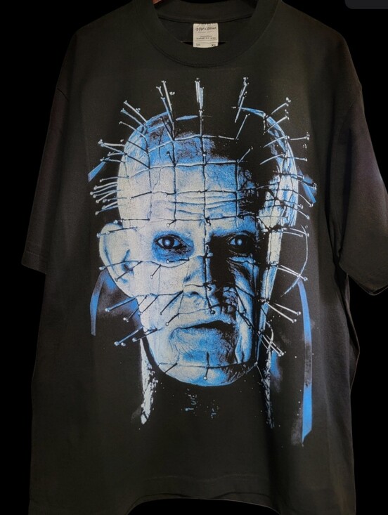 Shaka Wear Other - HELLRAISER PINHEAD ON A SHAKA HEAVYWEIGHT GARMET DYED T SHIRT OVERSIZED FIT